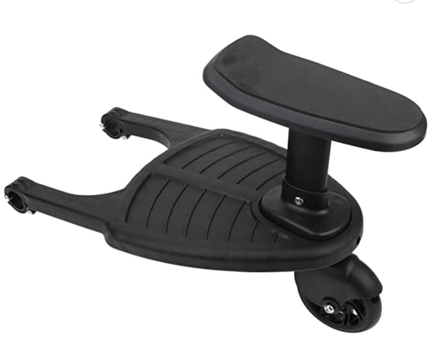 HONEYPOLO Stroller Ride Board - Second Passenger Standing Platform Attachment - Lightweight Baby Accessory - Family Travel Essentials - for Child Riders 2-6yrs (25kg)