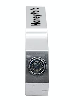 Silver- Motorcycle Grip Safety Lock - HoneyPolo